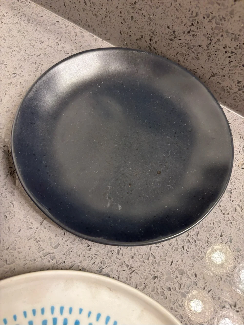 Crate & Barrel Ceramic Plate and 2 Mini Servers.